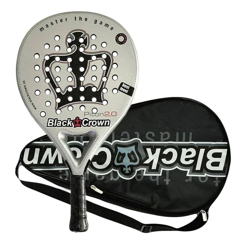image-2024 New Pala Padel Paddle Tennis Racket Soft Face Carbon Fiber Soft EVA Face Sports Racquet Outdoors Equipment