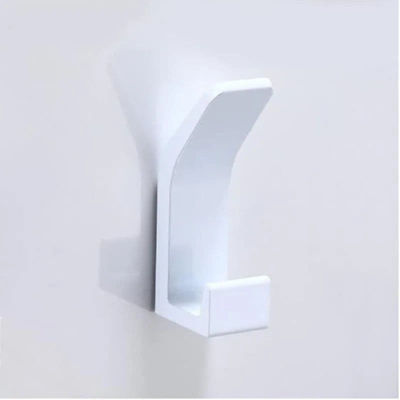 image-1Pcs Stainless Steel Silver Bathroom Hardware Set Towel Rack Toilet Paper Holder Towel Bar Hook Bathroom Accessories