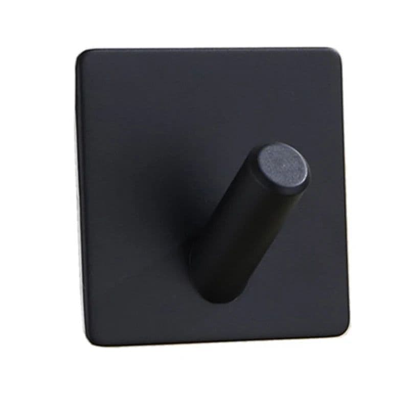 image-1Pcs Stainless Steel Silver Bathroom Hardware Set Towel Rack Toilet Paper Holder Towel Bar Hook Bathroom Accessories