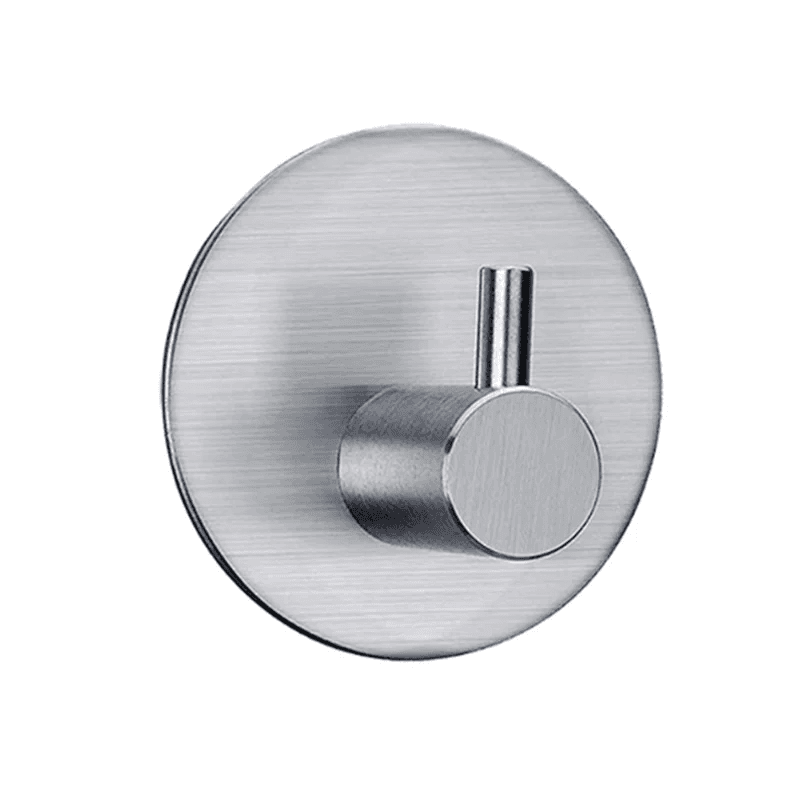 image-1Pcs Stainless Steel Silver Bathroom Hardware Set Towel Rack Toilet Paper Holder Towel Bar Hook Bathroom Accessories
