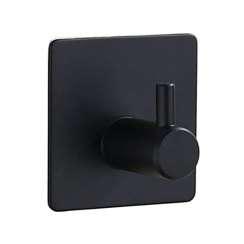 image-1Pcs Stainless Steel Silver Bathroom Hardware Set Towel Rack Toilet Paper Holder Towel Bar Hook Bathroom Accessories