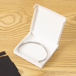 image-30PCS White Black Kraft Paper Jewelry Gift Box Package Holder Storage For Earring Necklace Accessories Wedding Wholesale Bulk
