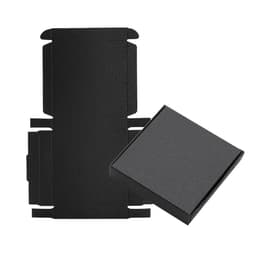 image-30PCS White Black Kraft Paper Jewelry Gift Box Package Holder Storage For Earring Necklace Accessories Wedding Wholesale Bulk