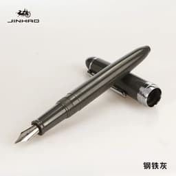 image-1piece JINHAO 992 Silver Clip Fountain Pen 12 Colors for Choose 0.5mm High Quality Ink Pens School and Office Writing Stationery