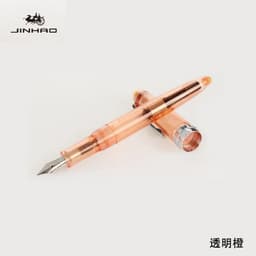 image-1piece JINHAO 992 Silver Clip Fountain Pen 12 Colors for Choose 0.5mm High Quality Ink Pens School and Office Writing Stationery