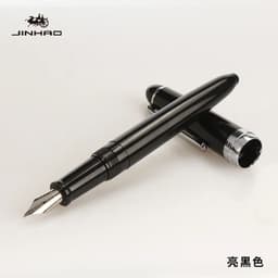 image-1piece JINHAO 992 Silver Clip Fountain Pen 12 Colors for Choose 0.5mm High Quality Ink Pens School and Office Writing Stationery