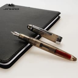 image-1piece JINHAO 992 Silver Clip Fountain Pen 12 Colors for Choose 0.5mm High Quality Ink Pens School and Office Writing Stationery