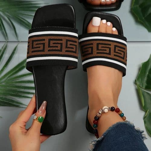 image-Designer style casual slippers - Sexikinis Swim