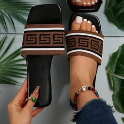 image-Designer style casual slippers - Sexikinis Swim