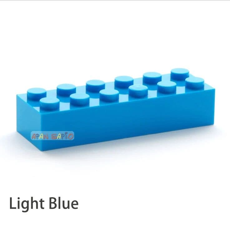 image-20pcs DIY Building Blocks Thick Figures Bricks 2x6 Dots Educational Creative Size Compatible With 2456 Plastic Toys for Children