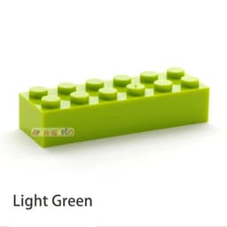 image-20pcs DIY Building Blocks Thick Figures Bricks 2x6 Dots Educational Creative Size Compatible With 2456 Plastic Toys for Children