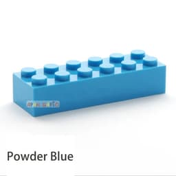 image-20pcs DIY Building Blocks Thick Figures Bricks 2x6 Dots Educational Creative Size Compatible With 2456 Plastic Toys for Children