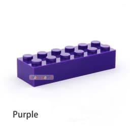 image-20pcs DIY Building Blocks Thick Figures Bricks 2x6 Dots Educational Creative Size Compatible With 2456 Plastic Toys for Children