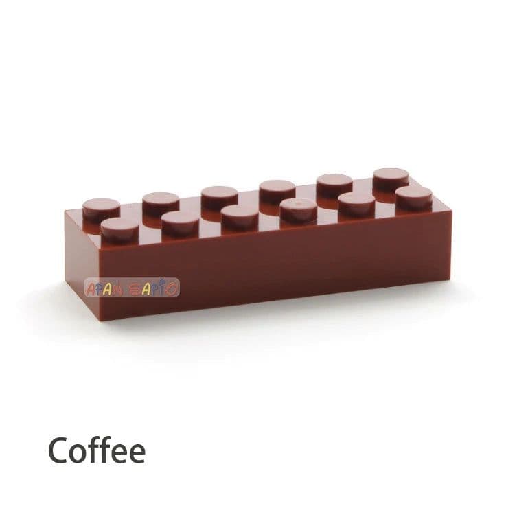 image-20pcs DIY Building Blocks Thick Figures Bricks 2x6 Dots Educational Creative Size Compatible With 2456 Plastic Toys for Children