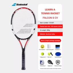 image-Babolat Boost Padels Tennis Racket for Beginner Professional Trainer Tennis racket with Accessories