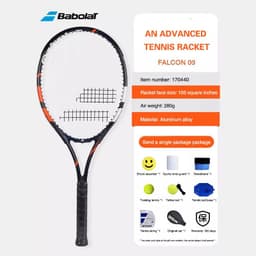 image-Babolat Boost Padels Tennis Racket for Beginner Professional Trainer Tennis racket with Accessories