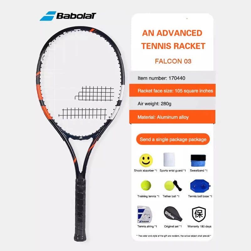 image-Babolat Boost Padels Tennis Racket for Beginner Professional Trainer Tennis racket with Accessories