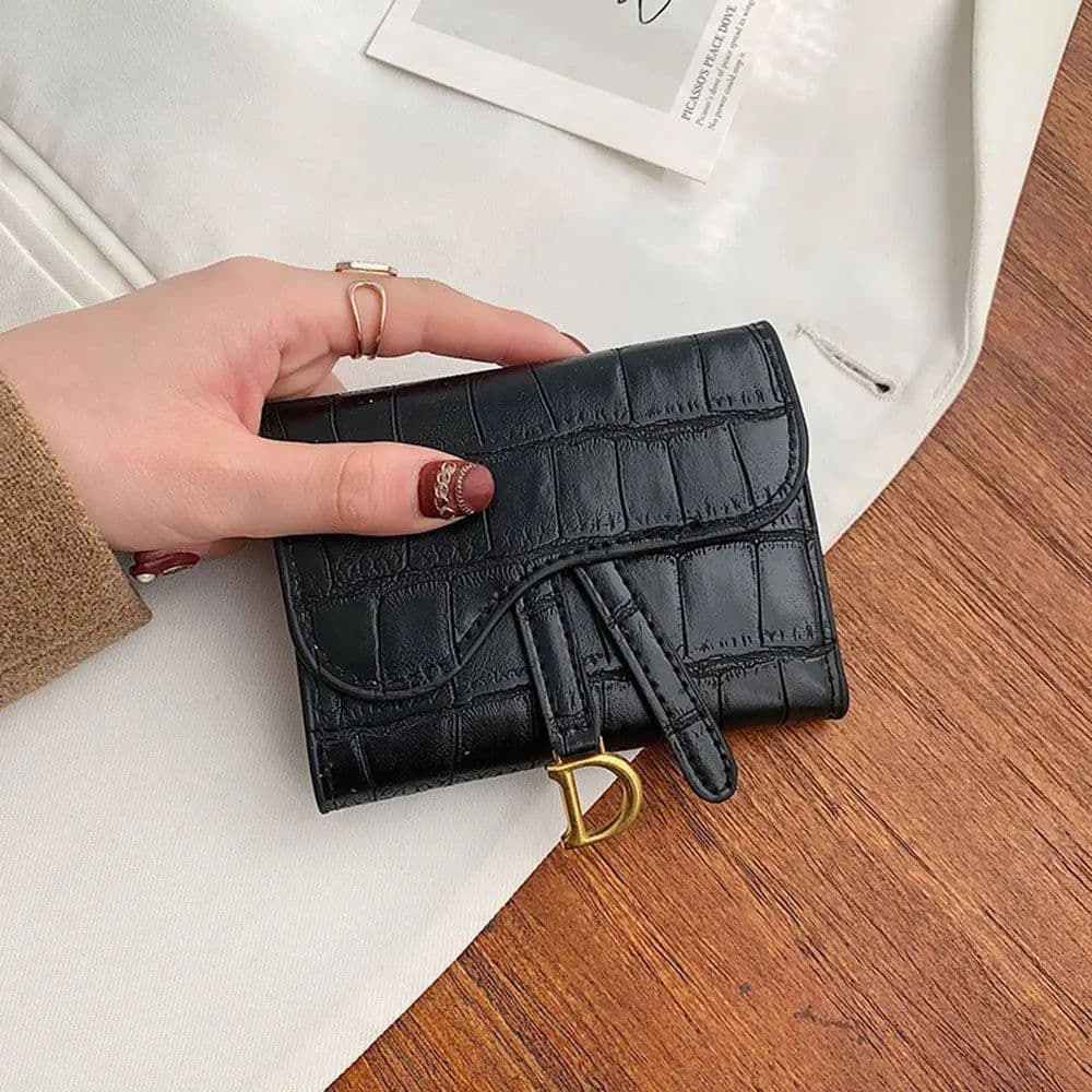image-Wallets Fashion Luxury Brand Leather Hasp Purse Women Ladies Coin Card Bag for Female Purse Money Clip Wallet Card Holder