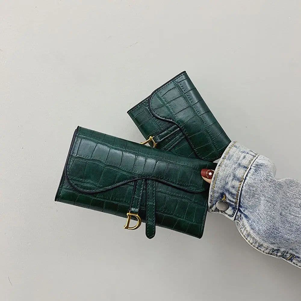 image-Wallets Fashion Luxury Brand Leather Hasp Purse Women Ladies Coin Card Bag for Female Purse Money Clip Wallet Card Holder