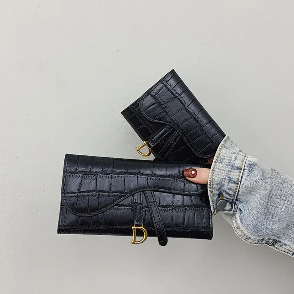 image-Wallets Fashion Luxury Brand Leather Hasp Purse Women Ladies Coin Card Bag for Female Purse Money Clip Wallet Card Holder