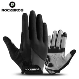 image-ROCKBROS Cycling Gloves Sponge Pad Long Finger Motorcycle Gloves For Bicycle Mountain Bike Glove Touch Screen MTB Gloves