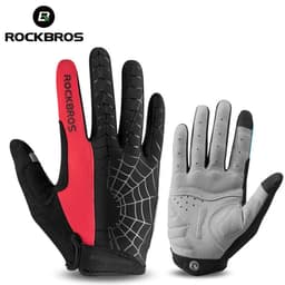 image-ROCKBROS Cycling Gloves Sponge Pad Long Finger Motorcycle Gloves For Bicycle Mountain Bike Glove Touch Screen MTB Gloves