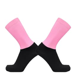 image-Anti Slip Silicone Summer Aero Socks Whiteline Cycling Socks Men Bicycle Sport Running Bike Socks Calcetines Ciclismo