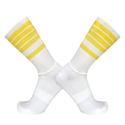 image-Anti Slip Silicone Summer Aero Socks Whiteline Cycling Socks Men Bicycle Sport Running Bike Socks Calcetines Ciclismo