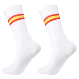 image-Anti Slip Silicone Summer Aero Socks Whiteline Cycling Socks Men Bicycle Sport Running Bike Socks Calcetines Ciclismo