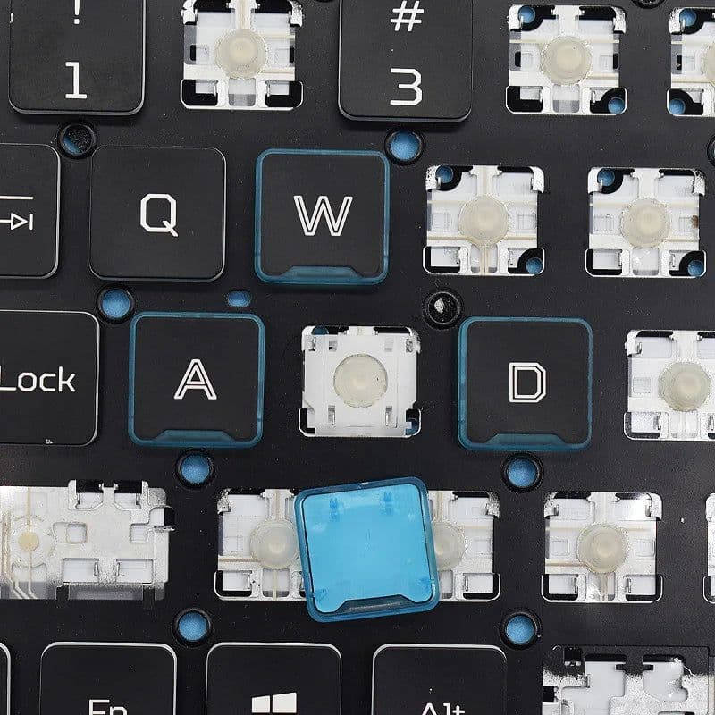 image-Keyboard Laptop For Acer Nitro 5 AN515-51 AN515 AN515-52 AN515-53 AN515-41 AN515-42 AN515-31-56 Cap Keycap And hinge Replacement