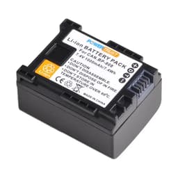 image-PowerTrust BP-808 Bateria BP 808 Battery+USB Dual Charger for Canon BP-827 BP 827 BP-819 BP-807 BP-809 XA10 HF20 HF10 HF100 HG20
