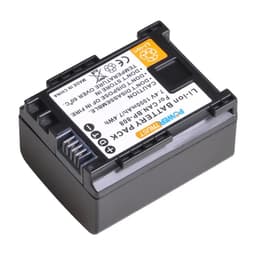 image-PowerTrust BP-808 Bateria BP 808 Battery+USB Dual Charger for Canon BP-827 BP 827 BP-819 BP-807 BP-809 XA10 HF20 HF10 HF100 HG20