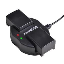 image-PowerTrust BP-808 Bateria BP 808 Battery+USB Dual Charger for Canon BP-827 BP 827 BP-819 BP-807 BP-809 XA10 HF20 HF10 HF100 HG20