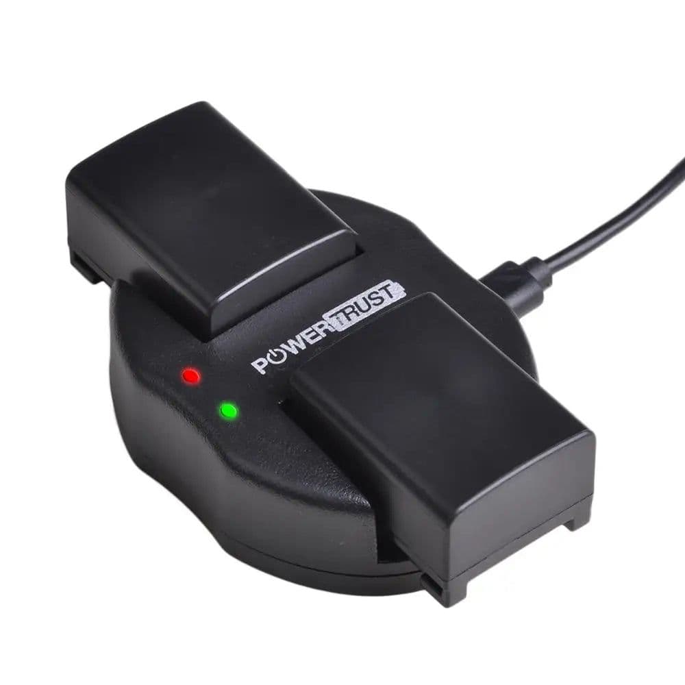 image-PowerTrust BP-808 Bateria BP 808 Battery+USB Dual Charger for Canon BP-827 BP 827 BP-819 BP-807 BP-809 XA10 HF20 HF10 HF100 HG20