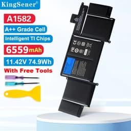 image-KingSener A1582 A1493 Laptop Battery For Apple MacBook Pro 13" Retina A1502 2013 2014 2015 Year 020-00010 Free Tools 500+ Cycles