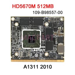 image-Original HD4670M HD5670M HD6750M HD6770M 256MB 512MB Video Card For Apple iMac 21.5" A1311 Graphic Card 2009 2010 2011 Years