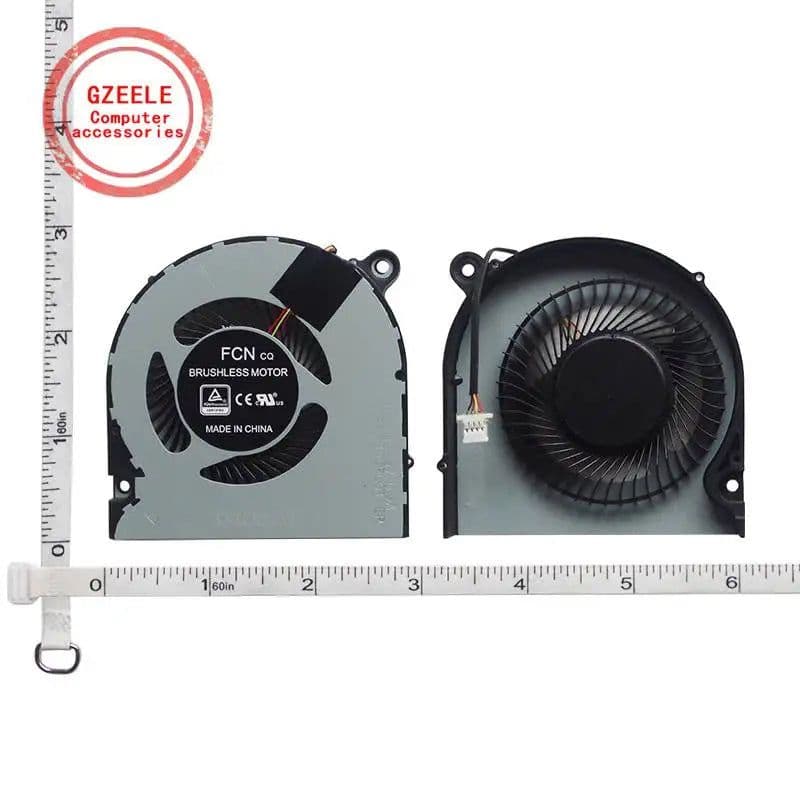 image-5V GPU CPU Cooling Fan For Acer Nitro 5 AN515-43 AN515-54 AN517-51 Nitro 7 AN715-51 N18C3 Aspire A715-74G A715-75G -55XU N19C5