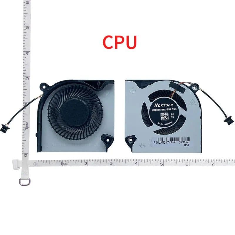 image-5V GPU CPU Cooling Fan For Acer Nitro 5 AN515-43 AN515-54 AN517-51 Nitro 7 AN715-51 N18C3 Aspire A715-74G A715-75G -55XU N19C5