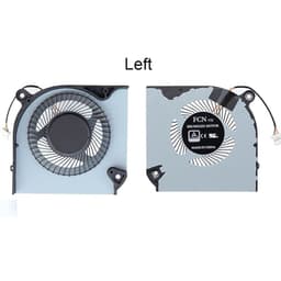 image-5V Computer Cooler GPU CPU Cooling Fan for Acer Nitro 5 AN515-43 AN515-54 AN517-51 Nitro7 AN715-51 Notebook PC Fans Radiator New