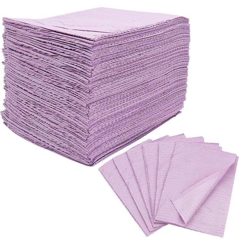 image-HOT 125 pcs Disposable Makeup Clean Pad Excellent Double-layer Composite Membrane Absorbent Waterproof Tablecloths Makeup Tools