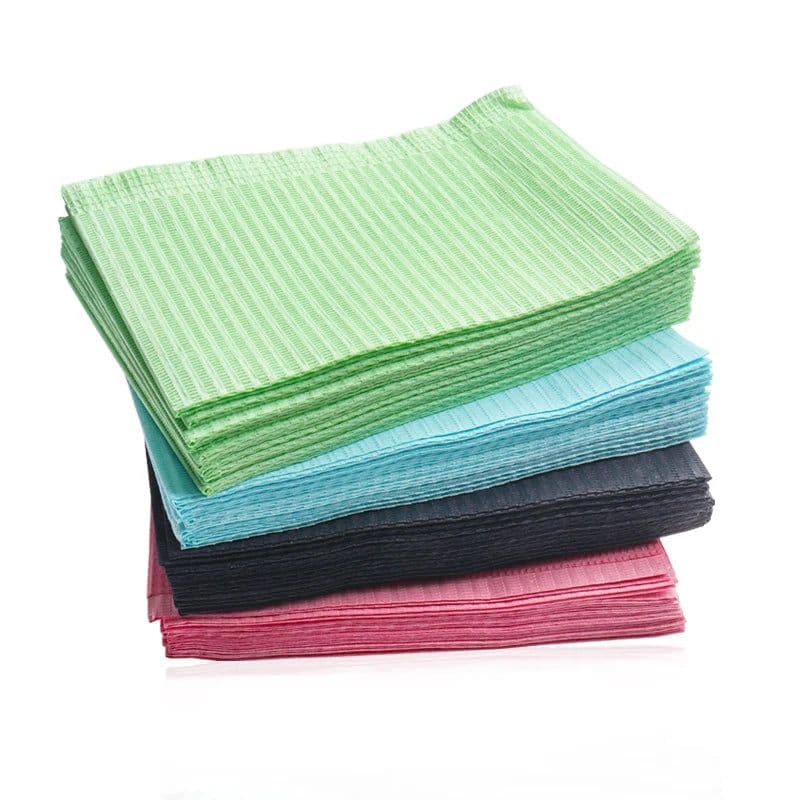 image-HOT 125 pcs Disposable Makeup Clean Pad Excellent Double-layer Composite Membrane Absorbent Waterproof Tablecloths Makeup Tools