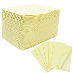 image-HOT 125 pcs Disposable Makeup Clean Pad Excellent Double-layer Composite Membrane Absorbent Waterproof Tablecloths Makeup Tools