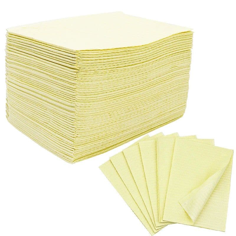 image-HOT 125 pcs Disposable Makeup Clean Pad Excellent Double-layer Composite Membrane Absorbent Waterproof Tablecloths Makeup Tools