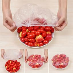 image-100pcs Disposable Shower Cap Elastic Mesh Shape Non-woven Bath Hat for Eyelash Extension Clear Waterproof Hair Hat Shower Cap