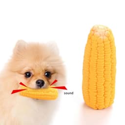 image-New Pet Toys Squeak Toys Latex Corn shape Puppy Dogs Toy Pet Supplies Training Playing Chewing Dog Toys For Small Dogs