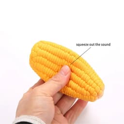 image-New Pet Toys Squeak Toys Latex Corn shape Puppy Dogs Toy Pet Supplies Training Playing Chewing Dog Toys For Small Dogs