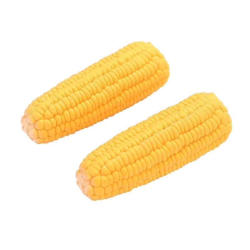image-New Pet Toys Squeak Toys Latex Corn shape Puppy Dogs Toy Pet Supplies Training Playing Chewing Dog Toys For Small Dogs