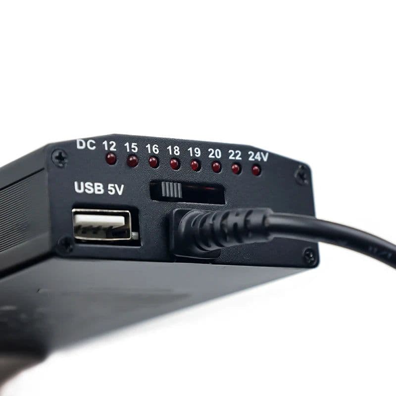 image-Adjustable 120W 220v 110v To 12V 15V 16V 18V 19V 20V 22V 24V Car Charger Universal AC DC Power Adapter Supply Usb Notebook