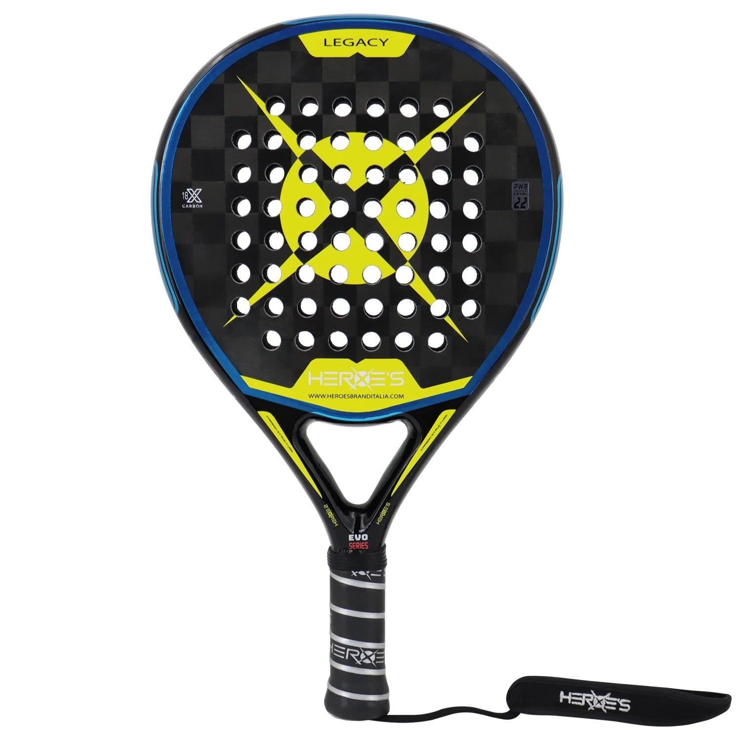 image-Padel Racket 3k/18k Carbon Fiber Padel Paddle Rackets High Blance Paddle Racket with EVA Memory