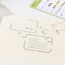 image-Multifunctional stainless steel hollow ruler cat Geometric figure drawing stencils templates metal ruler Diy Tool Diary Template